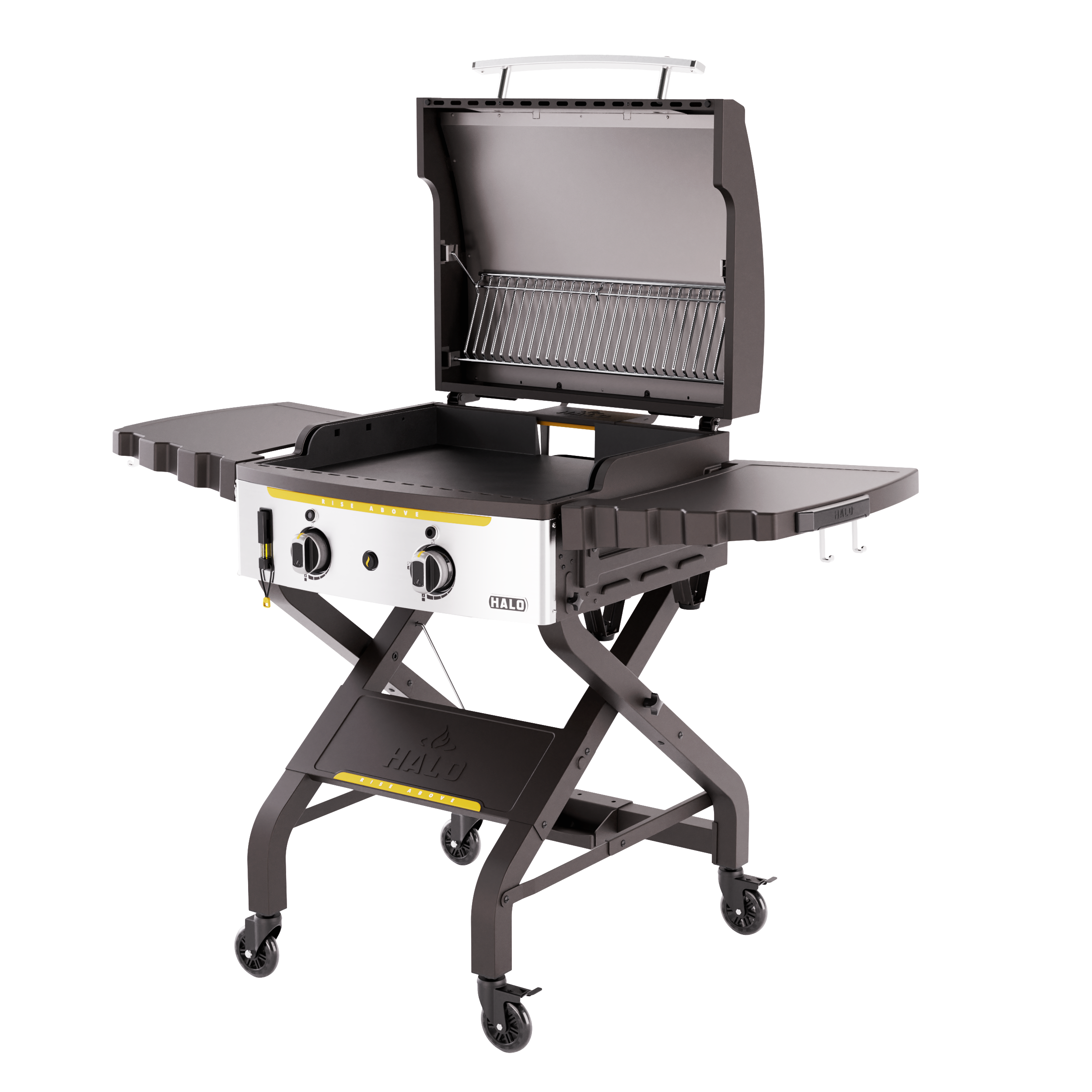 Halo Elite 2B Four Zone Two Burner Outdoor Griddle