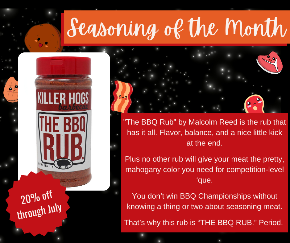 Killer Hogs - The BBQ Rub - Seasoning Of The Month