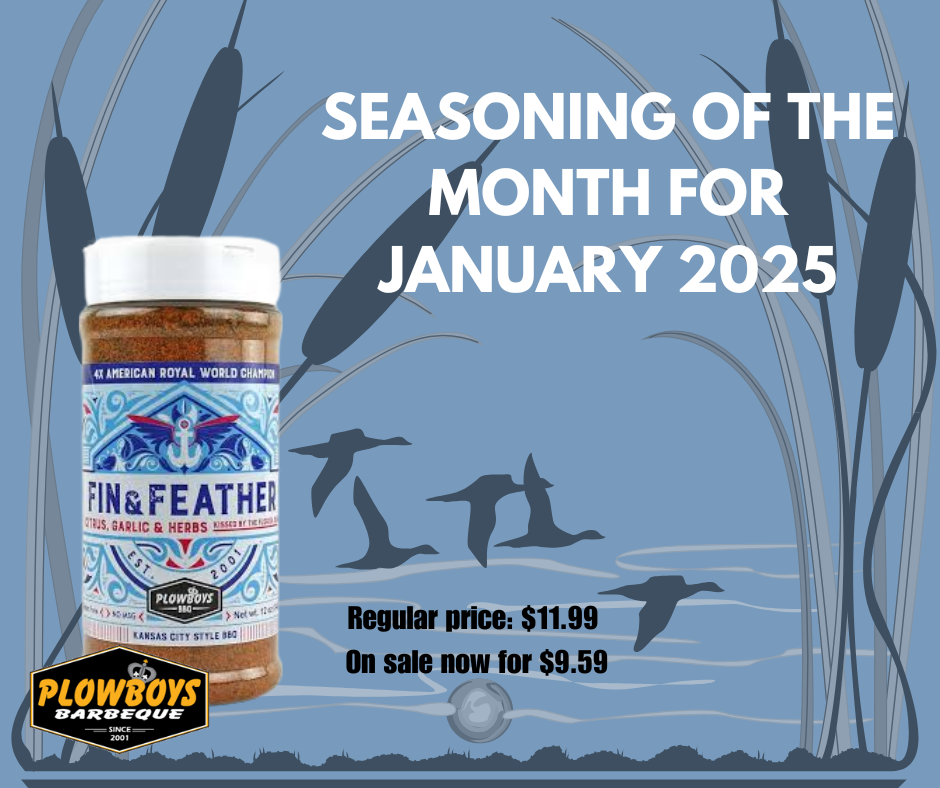 Plowboys BBQ Fin & Feather rub - Seasoning Of The Month