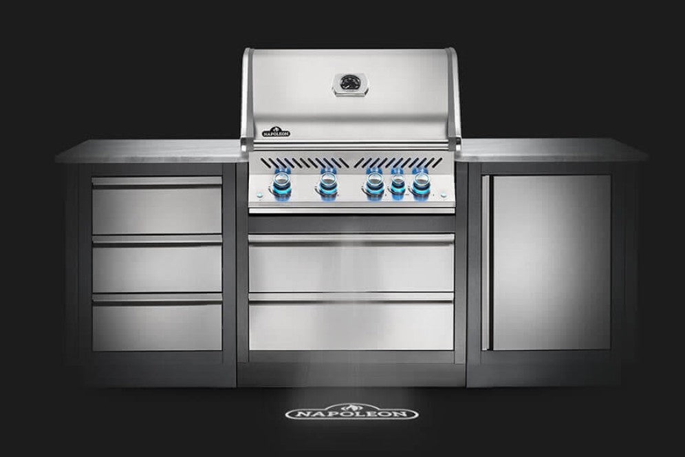 PRESTIGE PRO™ 500 RB Gas Grill (Built-In) With Infrared Rear Burner